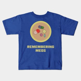 Merit Badge for Remembering Your Meds Kids T-Shirt